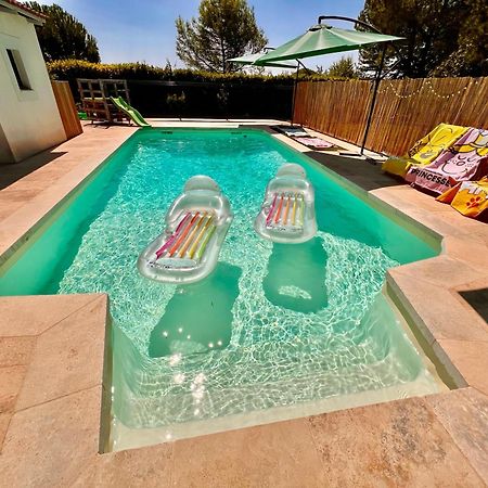 Au calme, gite avec piscine securisee - Luberon Pertuis Extérieur photo