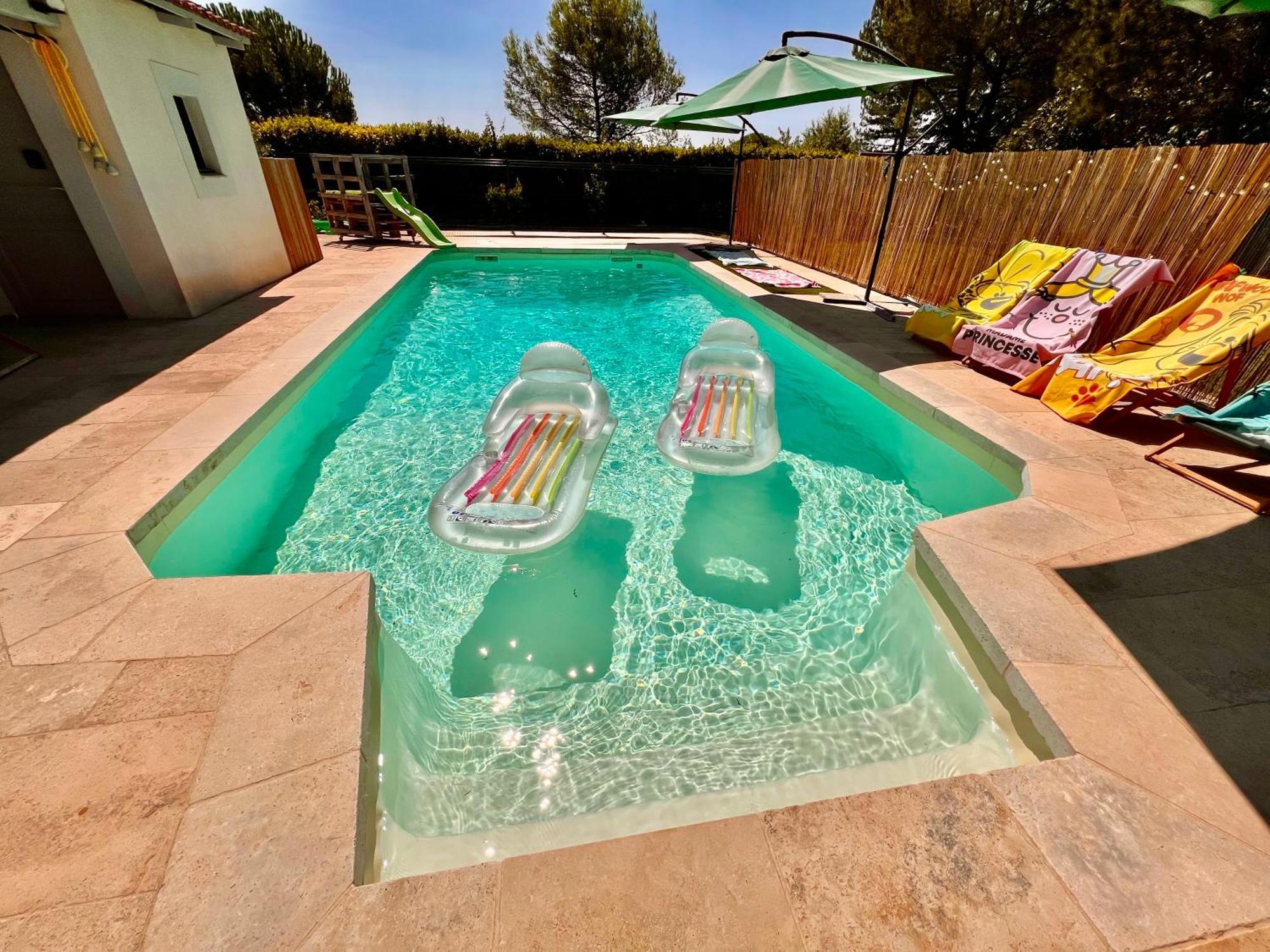Au calme, gite avec piscine securisee - Luberon Pertuis Extérieur photo